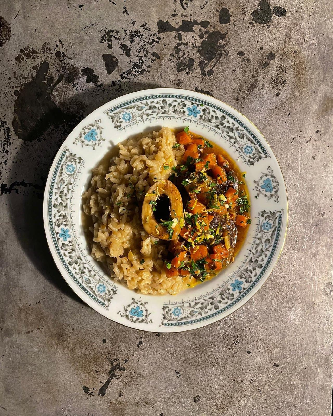 Ossobuco cu Risotto